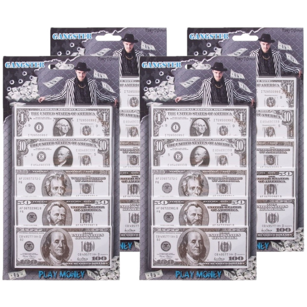 1000x Speelgoed geld nep dollars van papier -