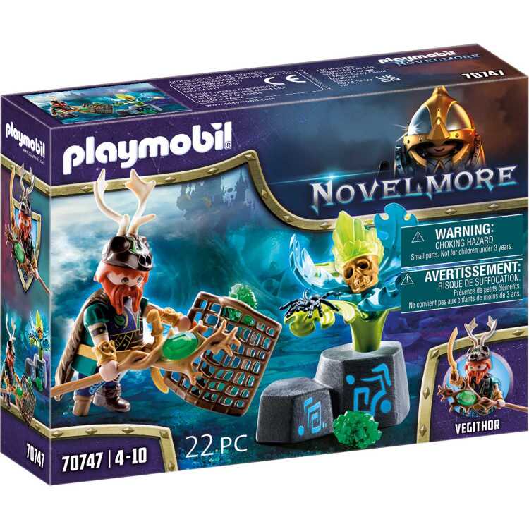 PLAYMOBIL Novelmore - Violet Vale: Magiër van de planten constructiespeelgoed 70747