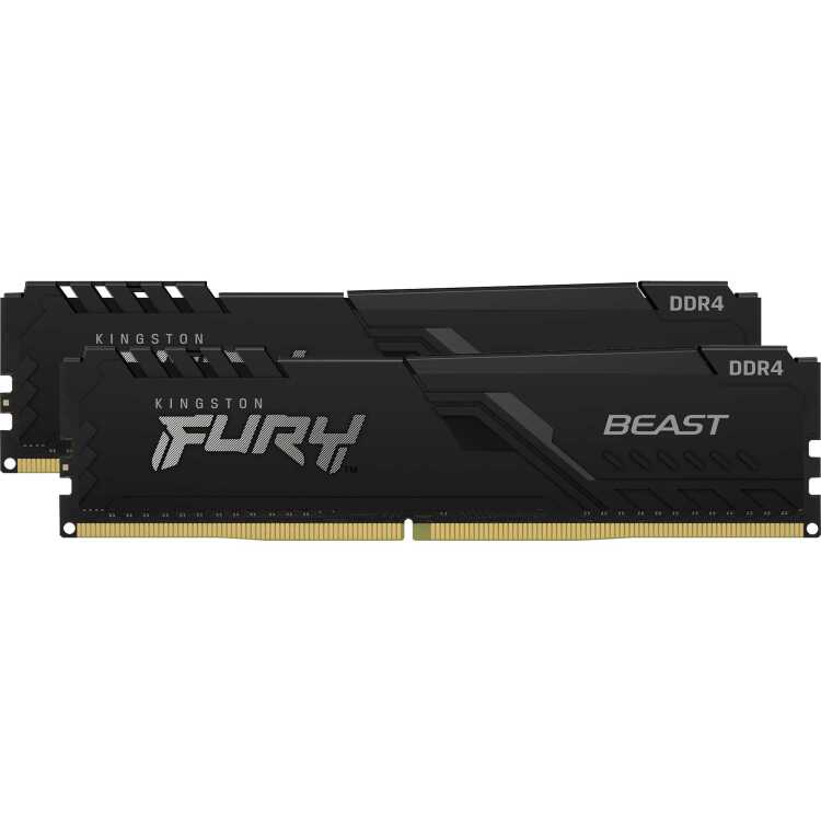 Kingston FURY 64 GB DDR4-3600 Kit werkgeheugen KF436C18BBK2/64, Beast, XMP 2.0