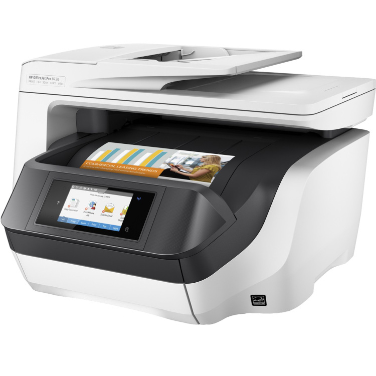 HP OfficeJet Pro 8730 All-in-One printer (D9L20A) all-in-one printer Scannen, Kopiëren, Faxen, LAN, Wi-Fi