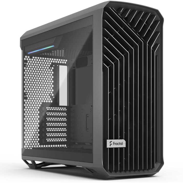 Fractal Design Torrent Gray TG Light Tint tower behuizing Window-kit, USB 3.0