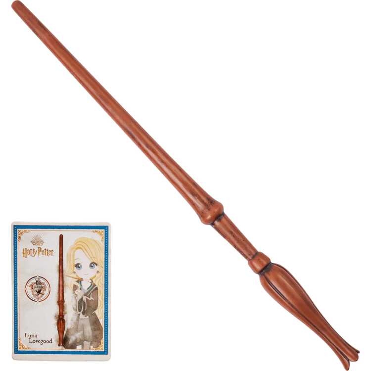 Spin Master Wizarding World: Harry Potter - Loena Leeflang Wand met verzamelbare spellkaart rollenspel