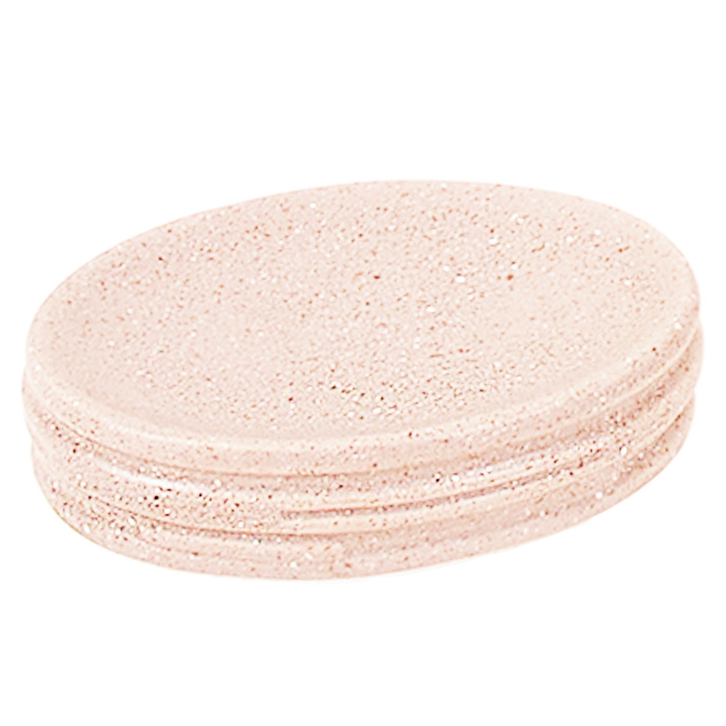 Zeephouder/zeepbakje wit keramiek 13 cm -