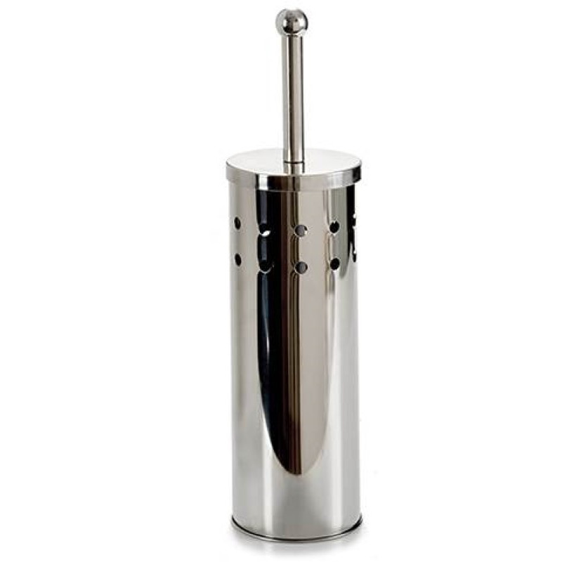 RVS toiletborstel/wc-borstel inclusief houder 40 cm -