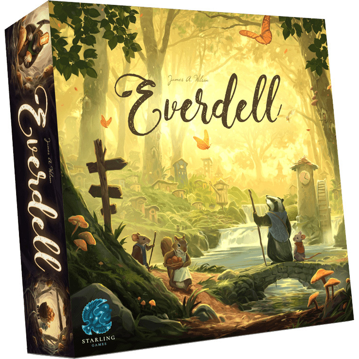 Asmodee Everdell - Second Edition bordspel Engels, 1 - 4 spelers, 40 - 80 minuten, Vanaf 13 jaar