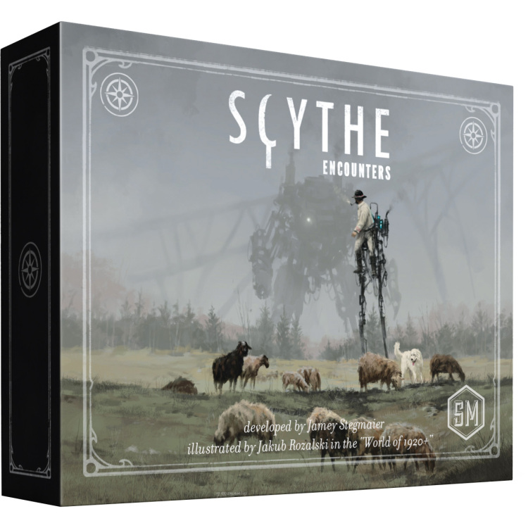 Asmodee Scythe - Encounters bordspel Engels, Uitbreiding, 1 - 5 spelers, 90 - 115 minuten, Vanaf 14 jaar