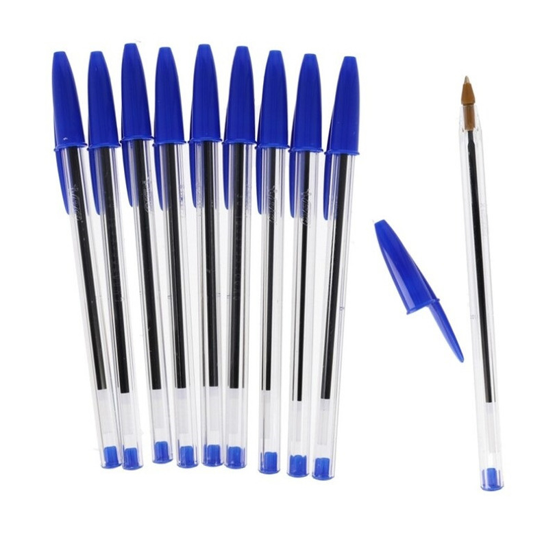 Bic balpennen set - 30x stuks - blauw - pennen - pennenset -