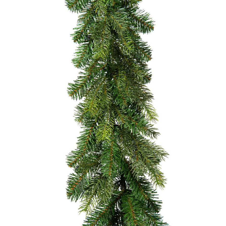 Decoris Guirlande - kerstslinger - groen - 270 cm - kerstversiering -
