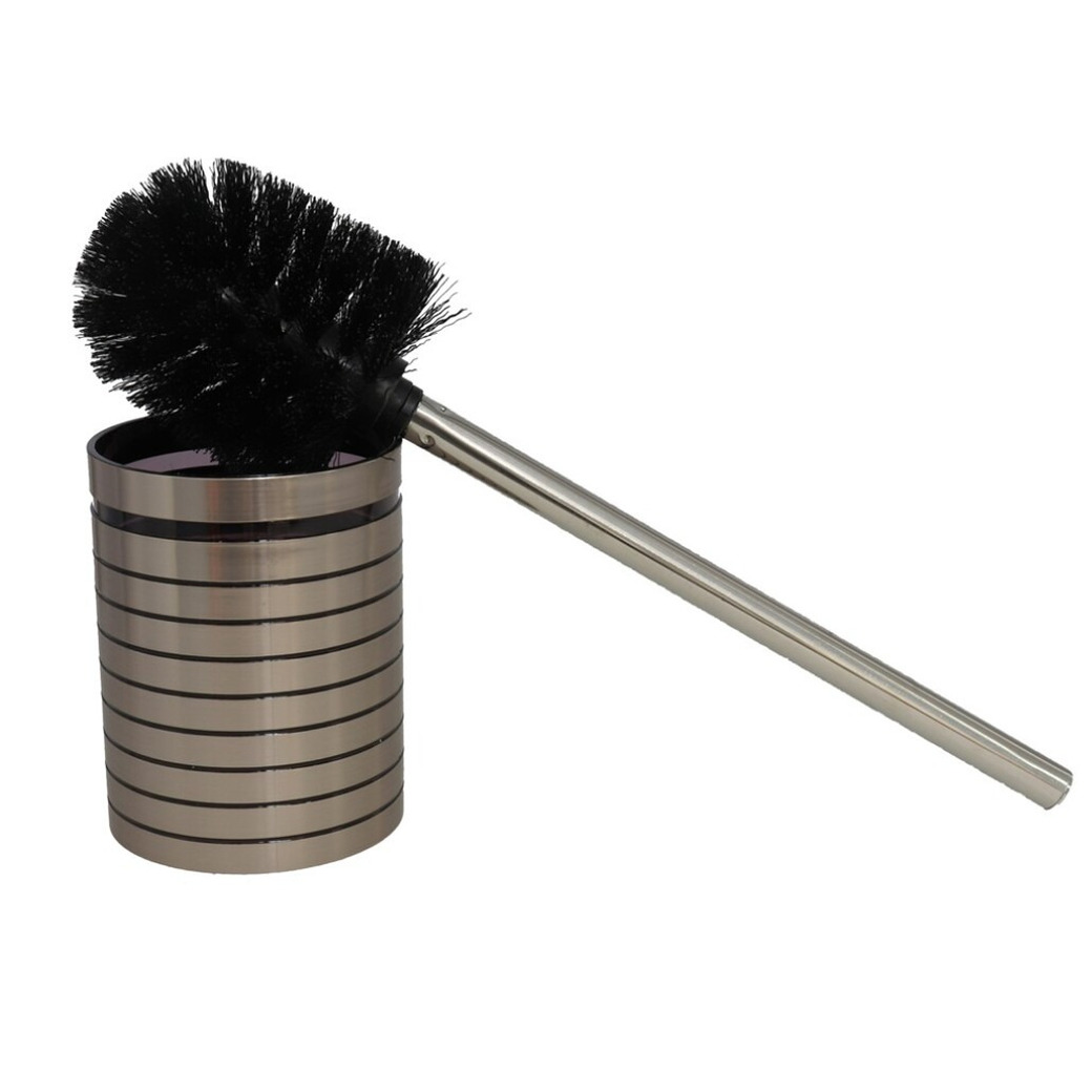 Gerimport Toiletborstel - met houder - kunststof - 37 cm -