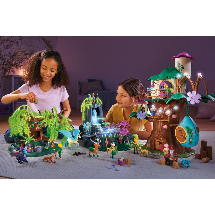 PLAYMOBIL Ayuma - Knight Fairy met totemdier constructiespeelgoed 70802
