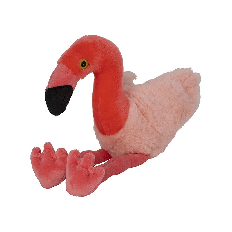 Pluche knuffel flamingo vogel van 32 cm -