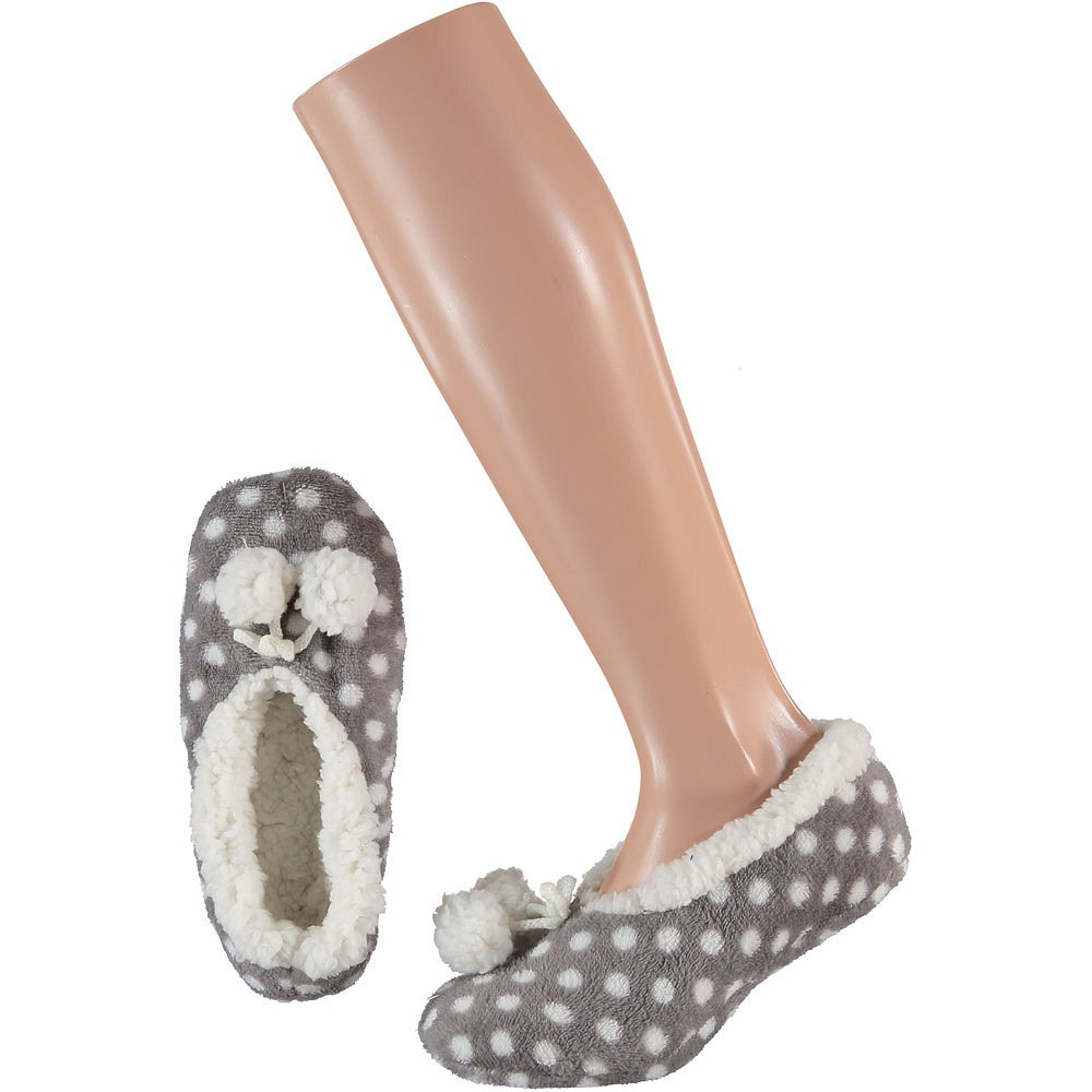 Meisjes ballerina sloffen/pantoffels mint groen met witte stippen maat 31-33 31/33 -