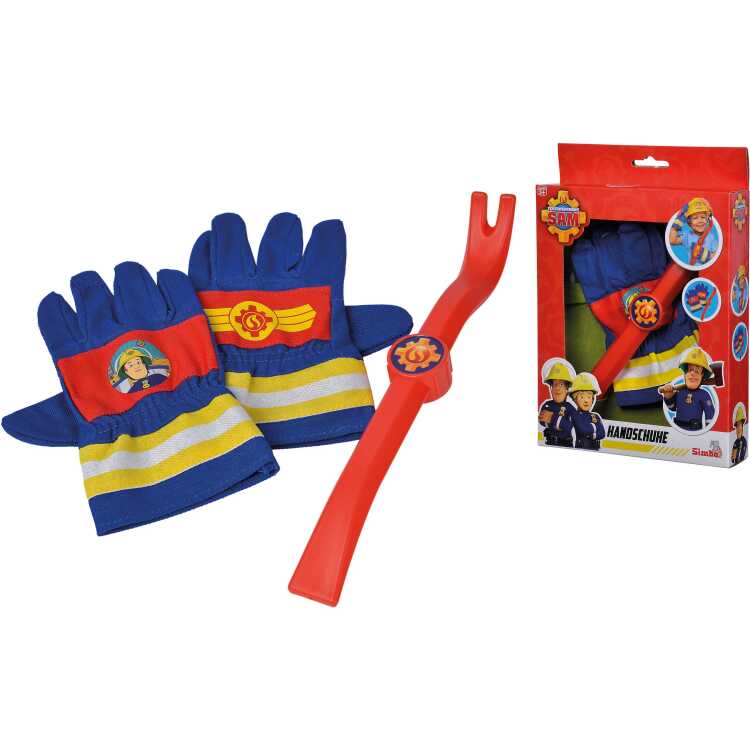 Simba Brandweerman Sam - Brandhandschoenen rollenspel