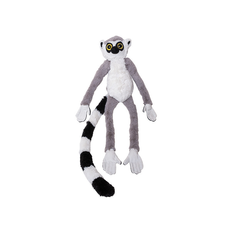 Pluche knuffel ringstaart Maki aap van 60 cm -