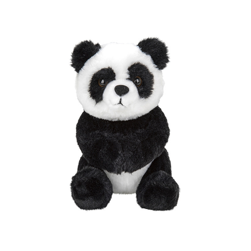Pluche knuffel panda beer van 18 cm -