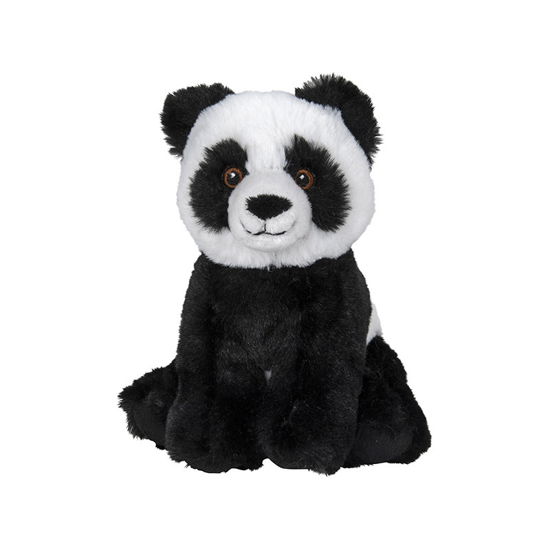 Pluche knuffel panda beer van 16 cm -