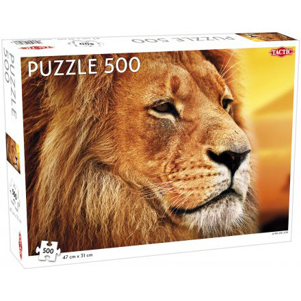 Tactic Puzzel Animals: African Lion puzzel 500 stukjes