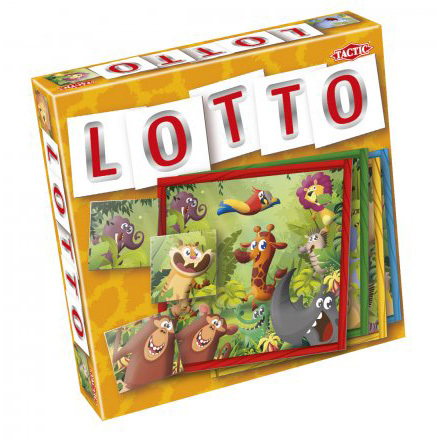 Tactic Jungle Lotto bordspel Nederlands, 2 - 4 spelers, 15 minuten, Vanaf 3 jaar