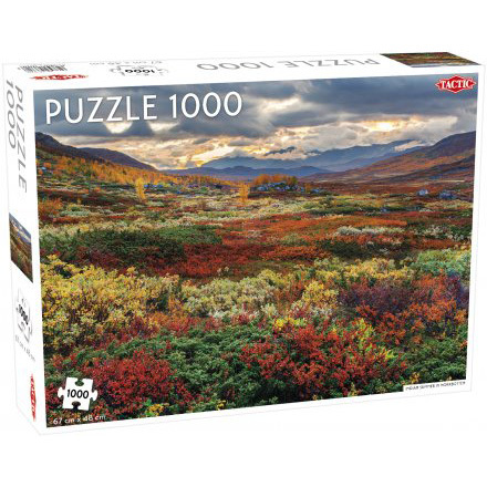 Tactic Puzzel Around the World, Northern Stars: Indian Summer in Norrbotten puzzel 1000 stukjes