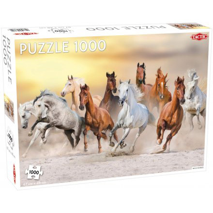 Tactic Puzzel Animals: Wild Horses puzzel 1000 stukjes