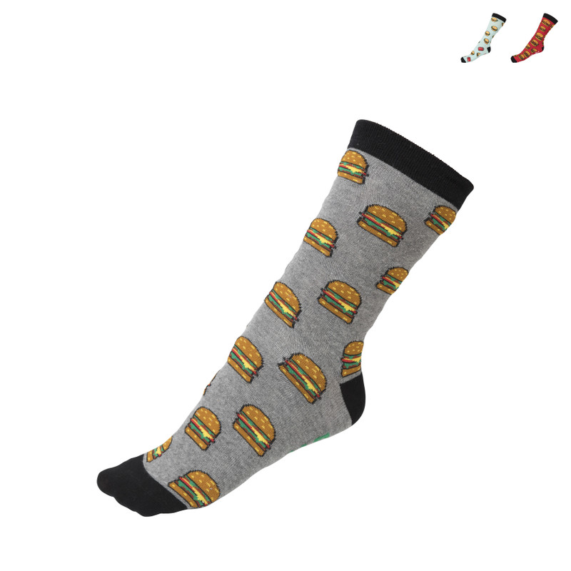 Hamburger sokken - diverse varianten - maat 42-47