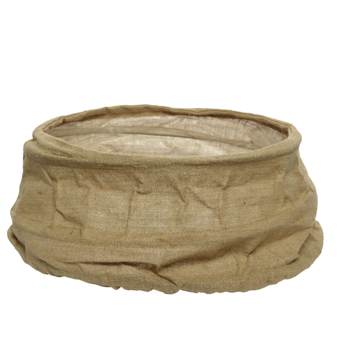 Kerstboomrok/kerstboommand jute D56 x H25 cm voor een kerstboom tot 180 cm -