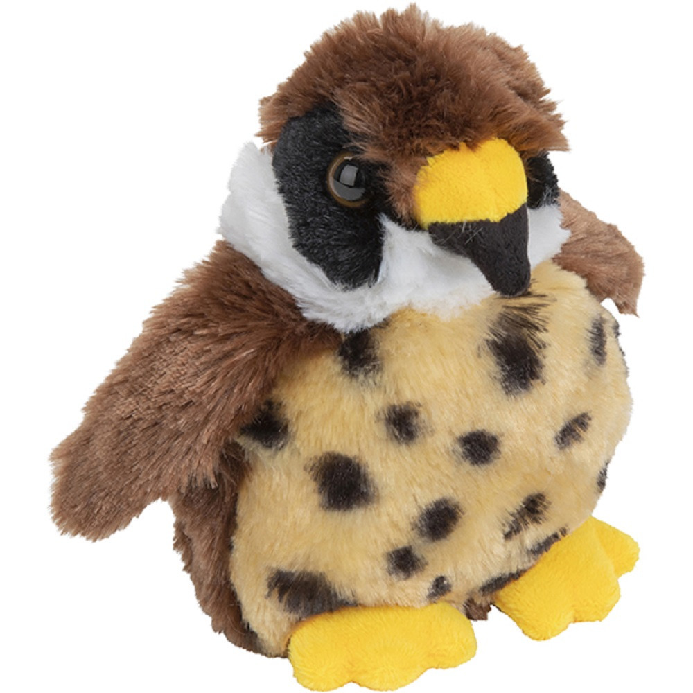 Pluche kleine Slechtvalk knuffel van 13 cm -