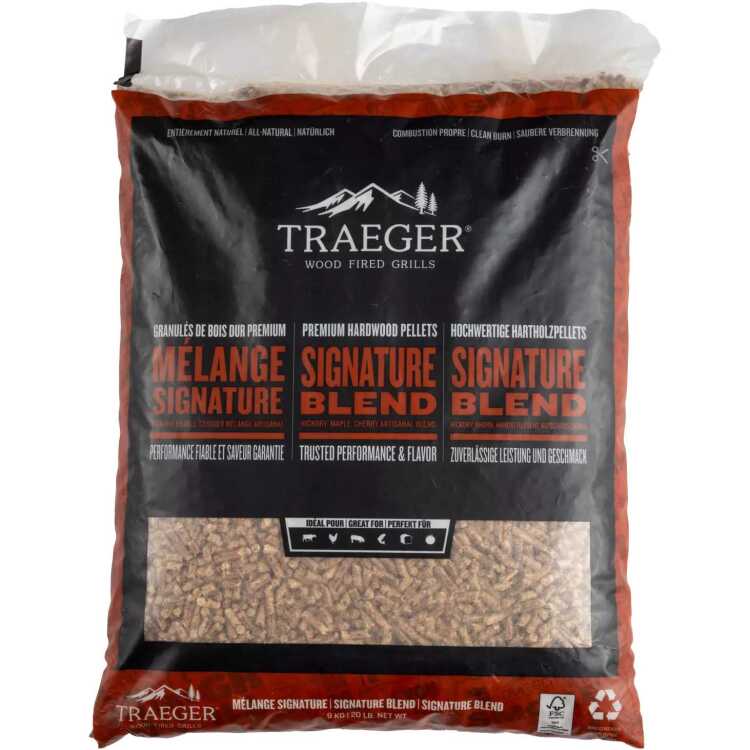 Traeger Pellets van hardhout Signature brandstof 9 kg