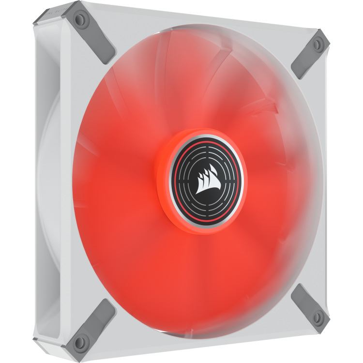 Corsair ML140 LED ELITE Red case fan 4-pins PWM fan-connector