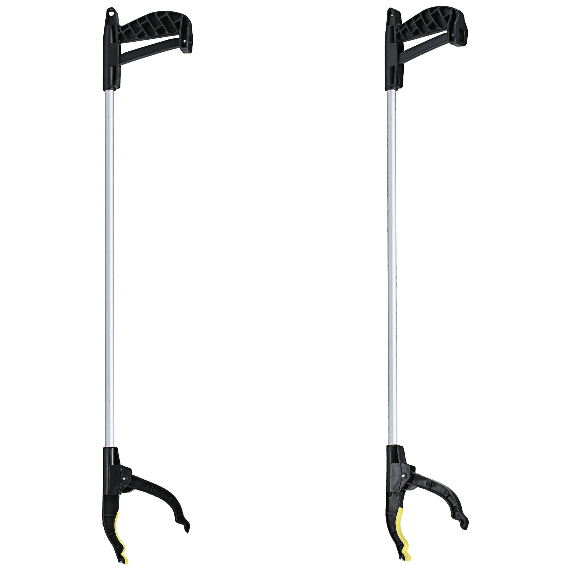 Afvalgrijper/grijphulp - 12x stuks - met magneet - 75 cm -