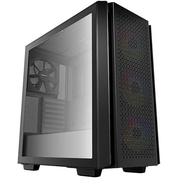 DeepCool CG560 tower behuizing 2x USB-A 3.2 (5 Gbit/s), Audio, Window-kit