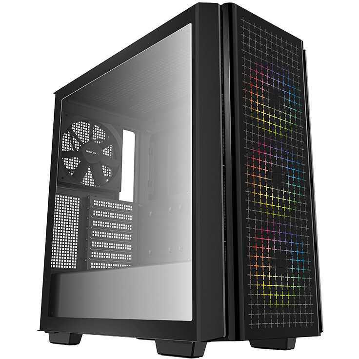 DeepCool CG540 tower behuizing 2x USB-A 3.2 (5 Gbit/s), Audio, Window-kit