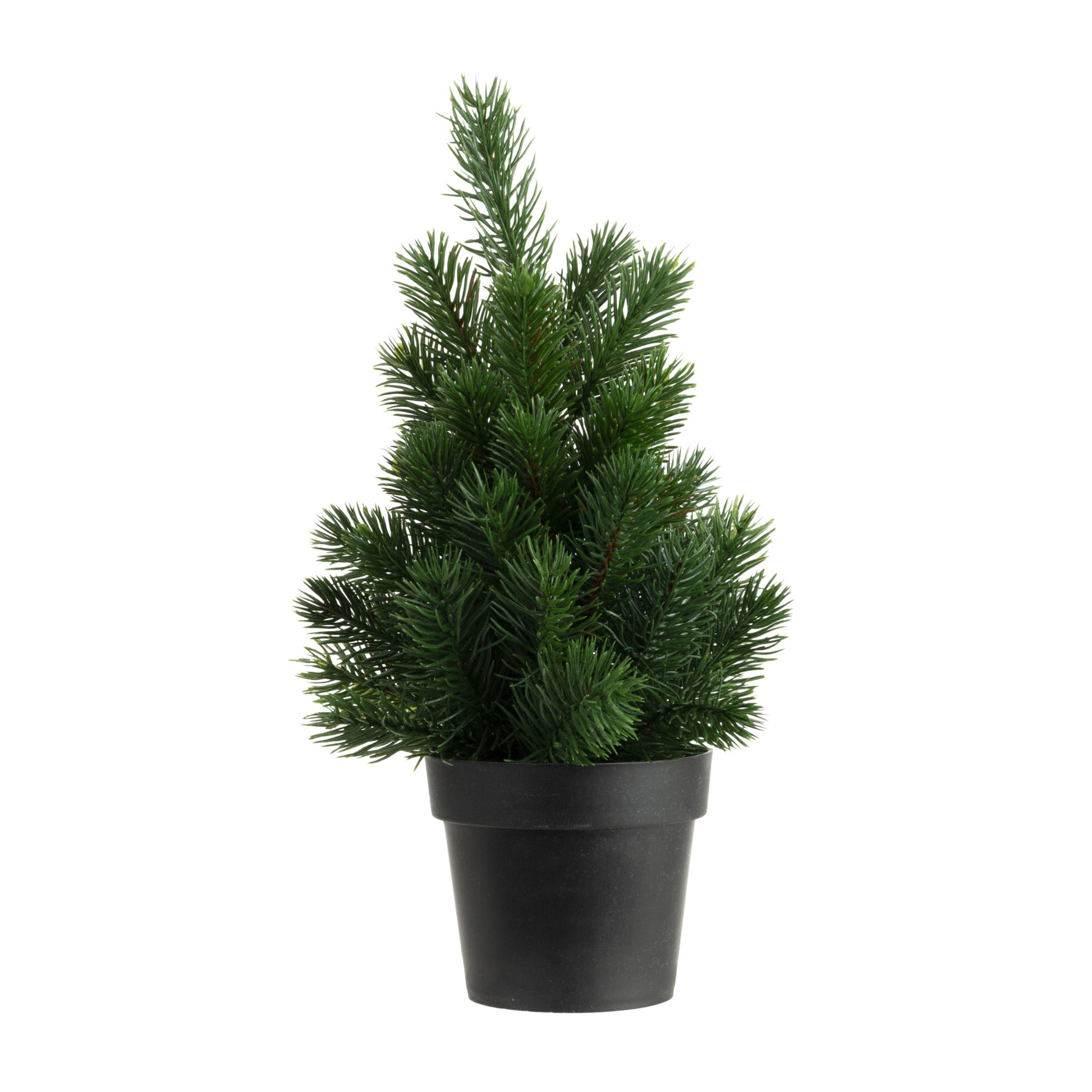 Kunstboom/kunst kerstboom groen 22 cm -