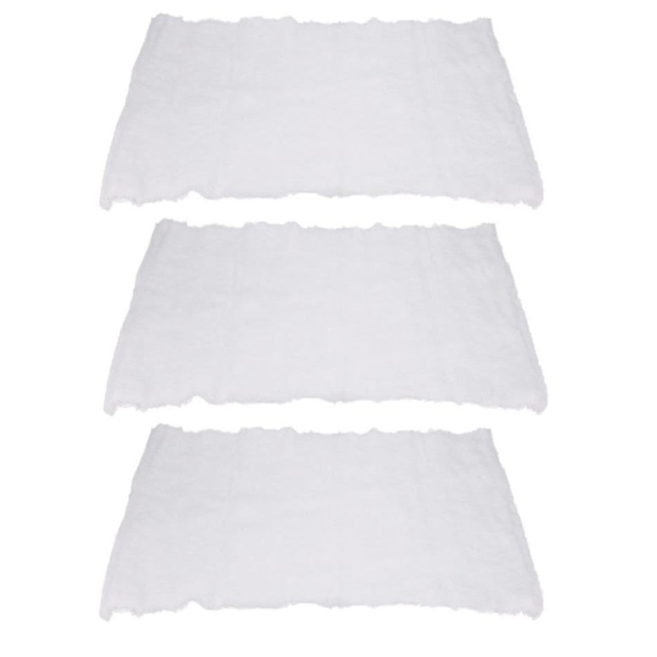 4x stuks sneeuwdeken / sneeuwtapijt 100 x 100 cm -
