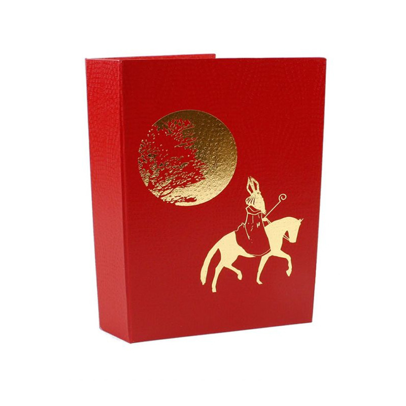 Geschenkdoos cadeau/surprise verpakking - boek van Sinterklaas - 16 x 23 x 4 cm -
