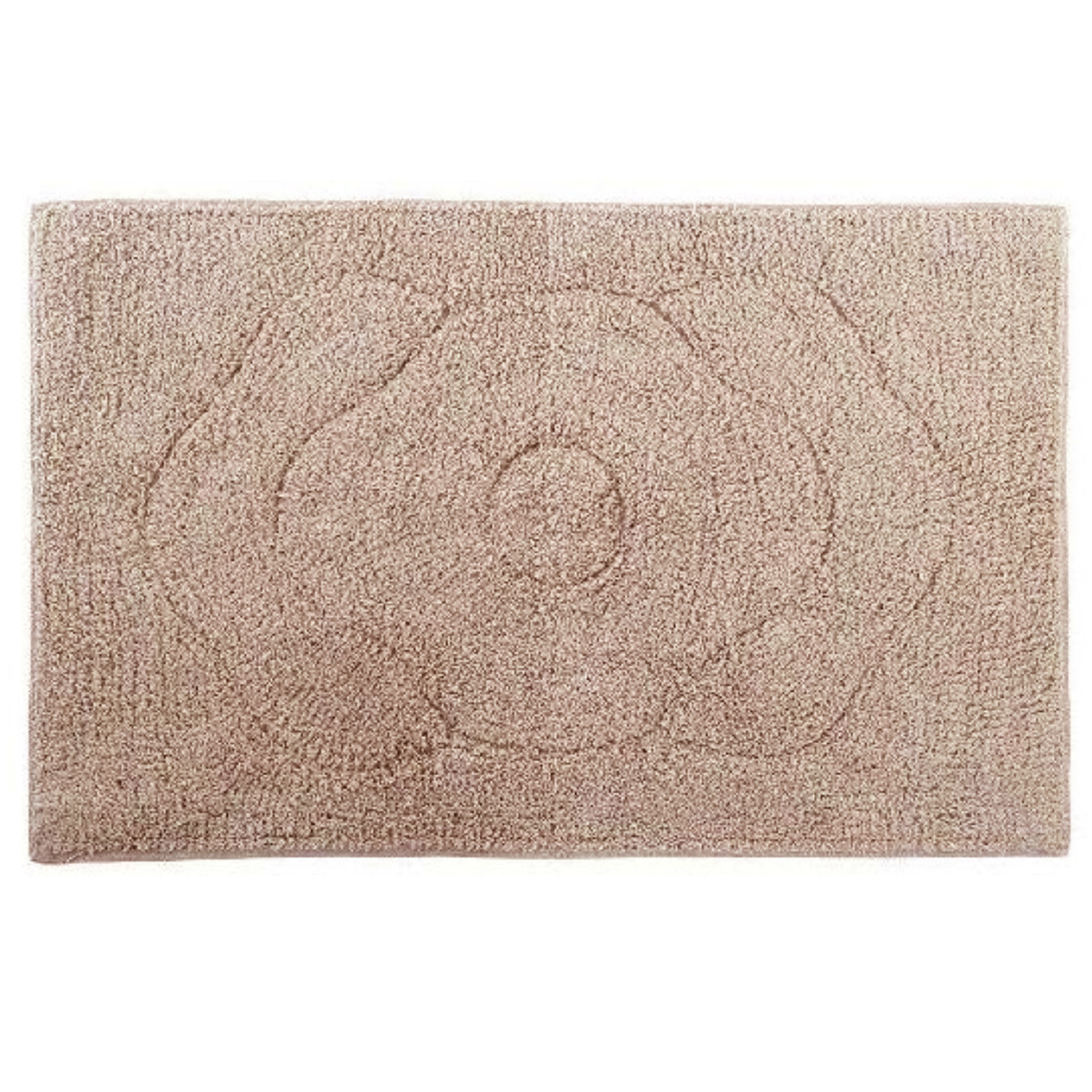 Items Badmat - taupe - 80x50 cm - microfiber - zacht -