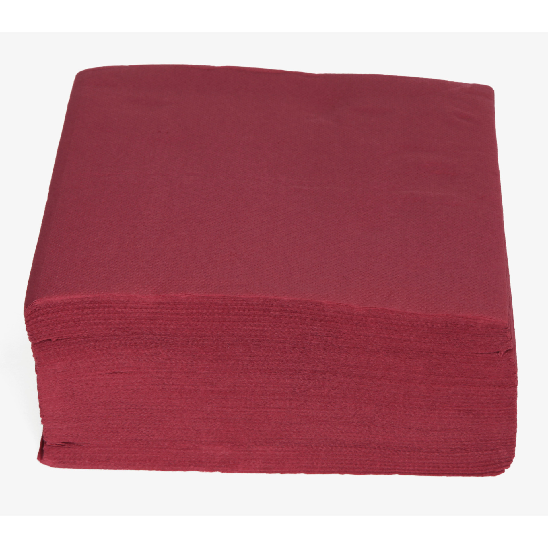Servetten Luxe kwaliteit - bordeaux rood - 40x - 38 x 38 cm - Tafel decoratie - Papier -