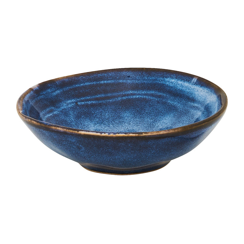 Schaal Toscane - donkerblauw - ø11x3.5 cm