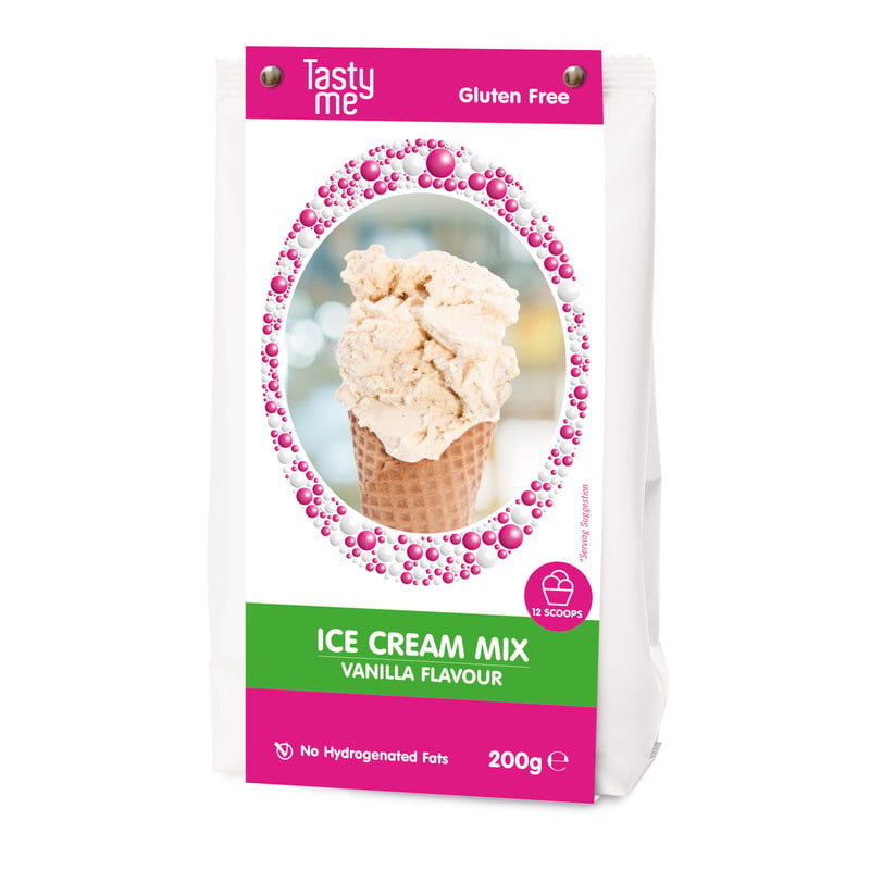 Tasty Me ijsmix - vanille - 200 gram