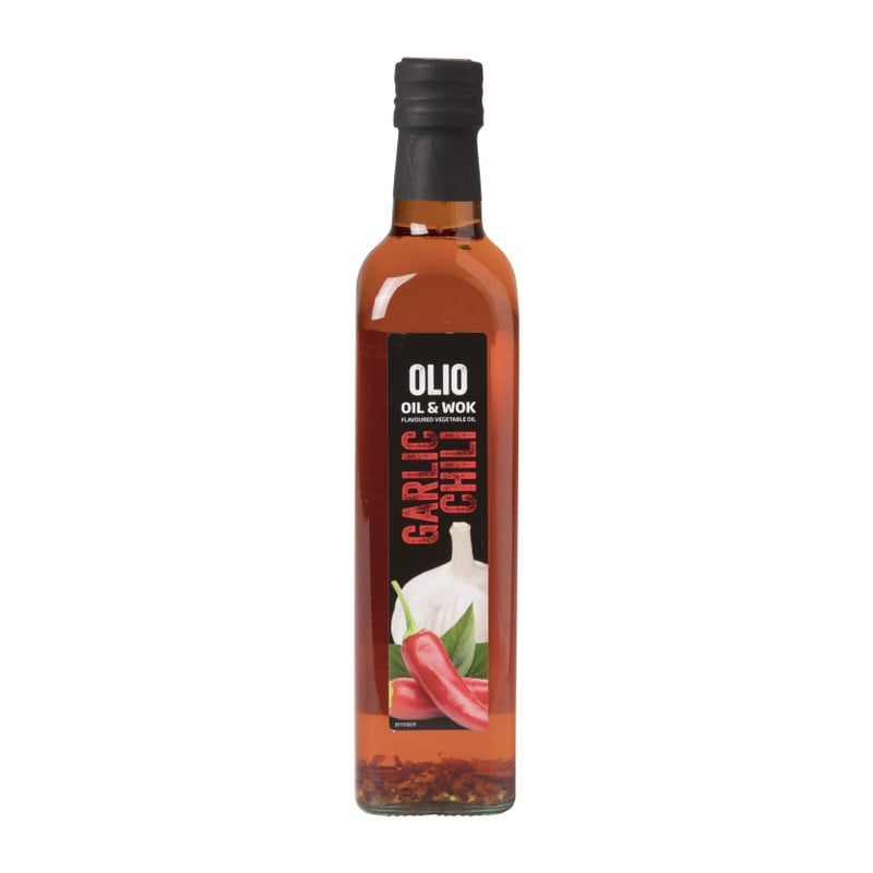 Olio knoflook chili olie - 500 ml