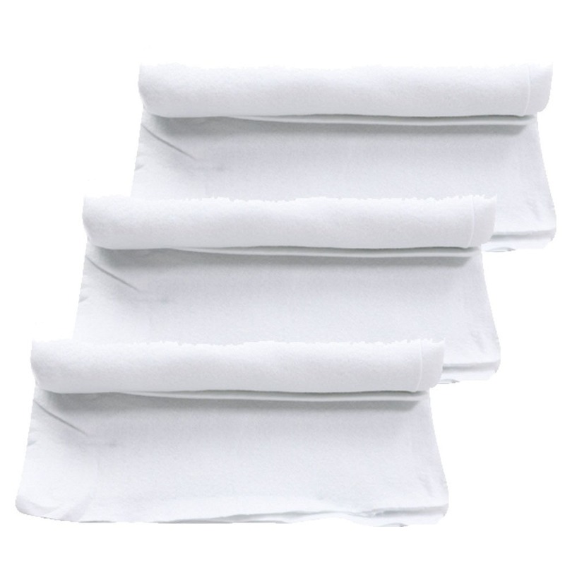 4x stuks sneeuwdeken / sneeuwtapijt op rol 90 x 180 cm -