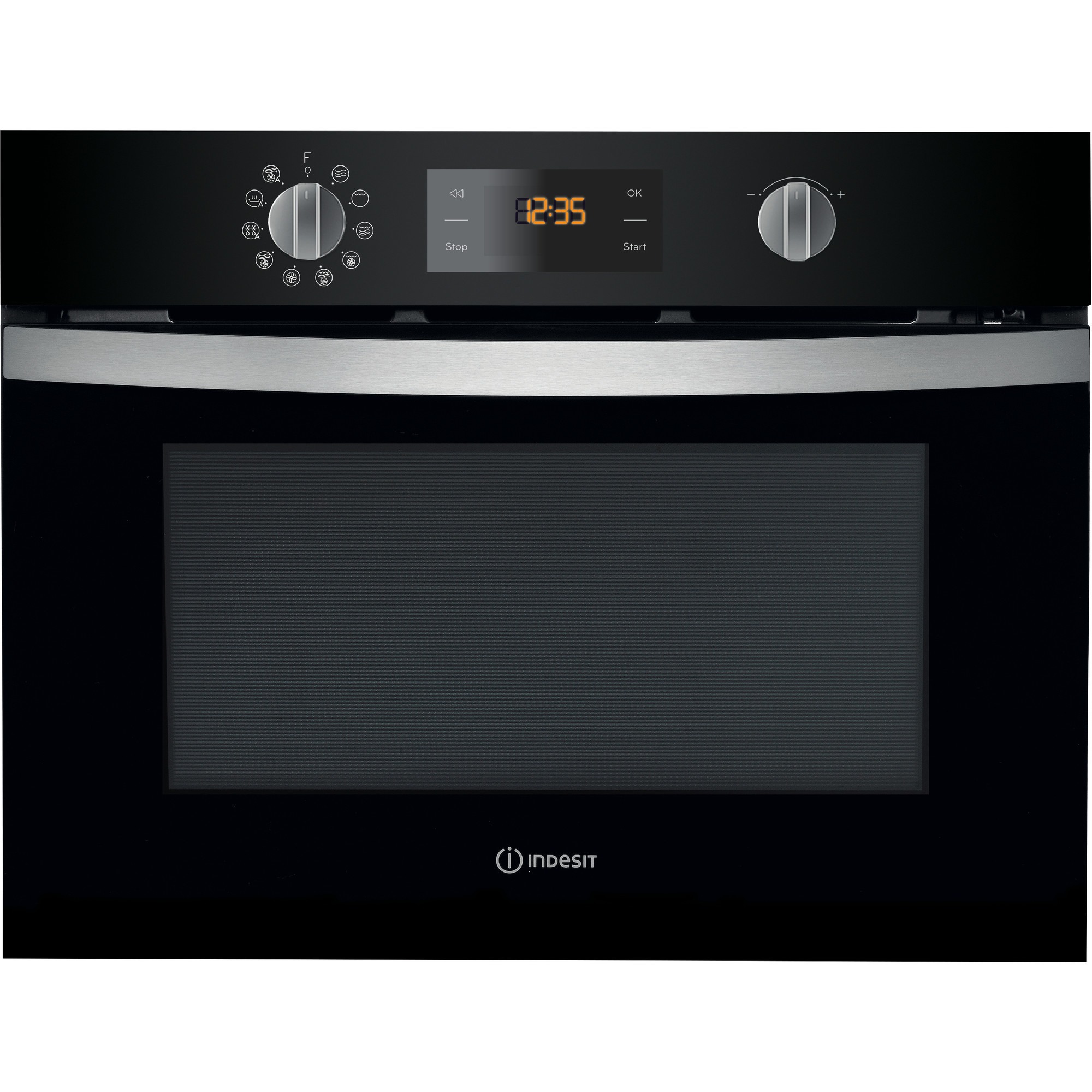Indesit MWI 3445 BL Inbouw combimagnetrons Zwart