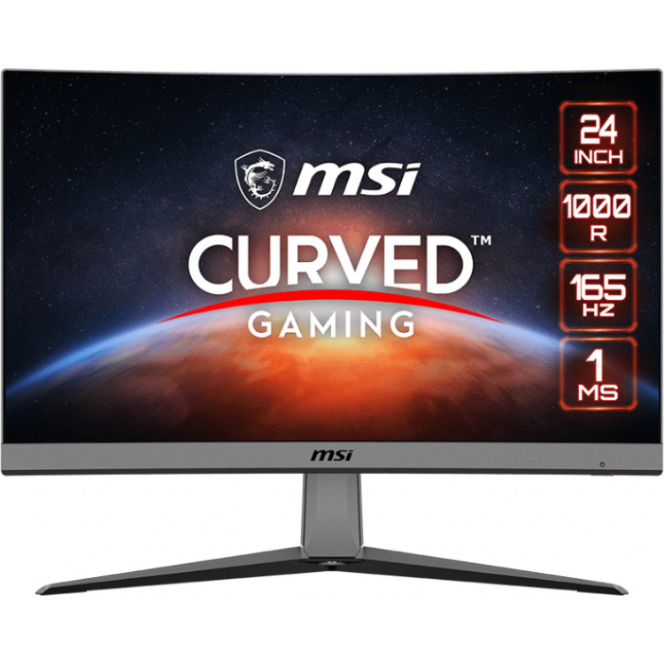 MSI MAG ARTYMIS 242C gaming monitor 2x HDMI, DisplayPort, 165 Hz