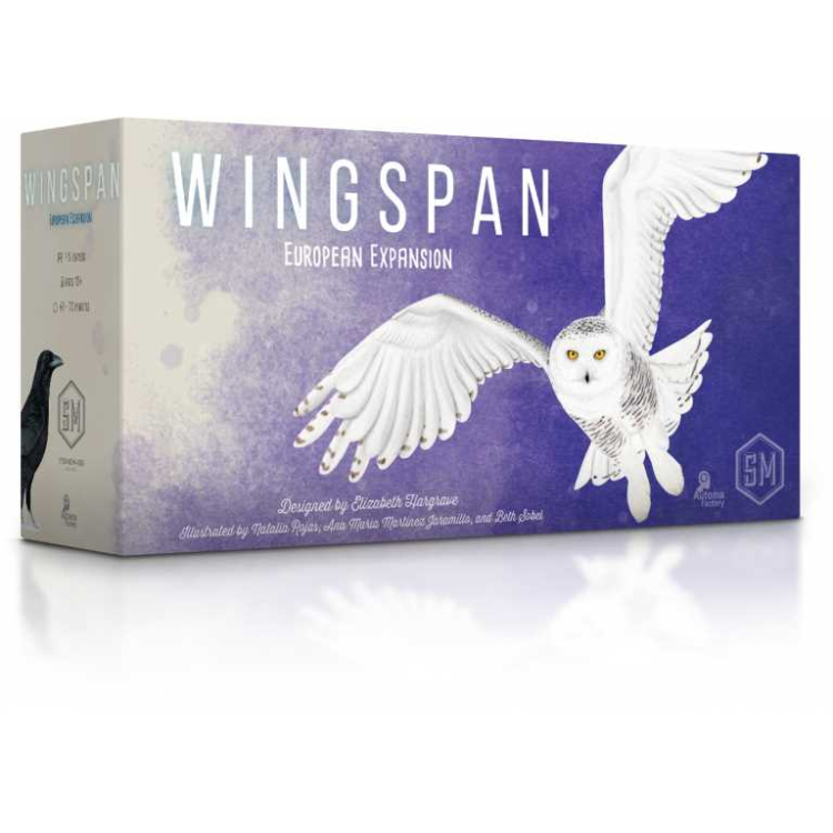 Asmodee Wingspan European expansion bordspel Engels, Uitbreiding, 1 - 5 spelers, 60 - 75 minuten, Vanaf 10 jaar
