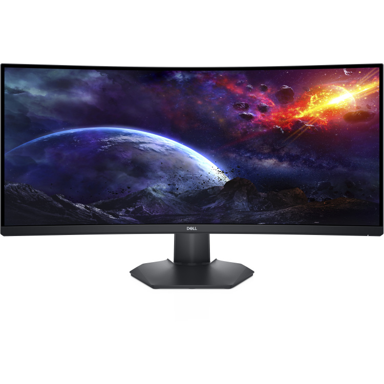 Dell S3422DWG gaming monitor 2x HDMI, 1x DisplayPort, 4x USB-A 3.2 (5 Gbit/s), 144 Hz