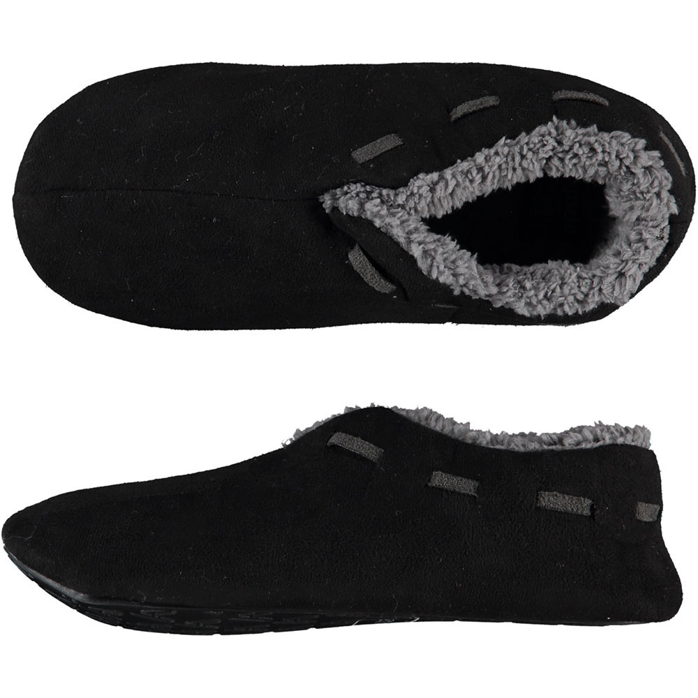 Spaanse sloffen- zwart - maat 41-42 -volwassenen - pantoffels - heren - dames 41/42 -