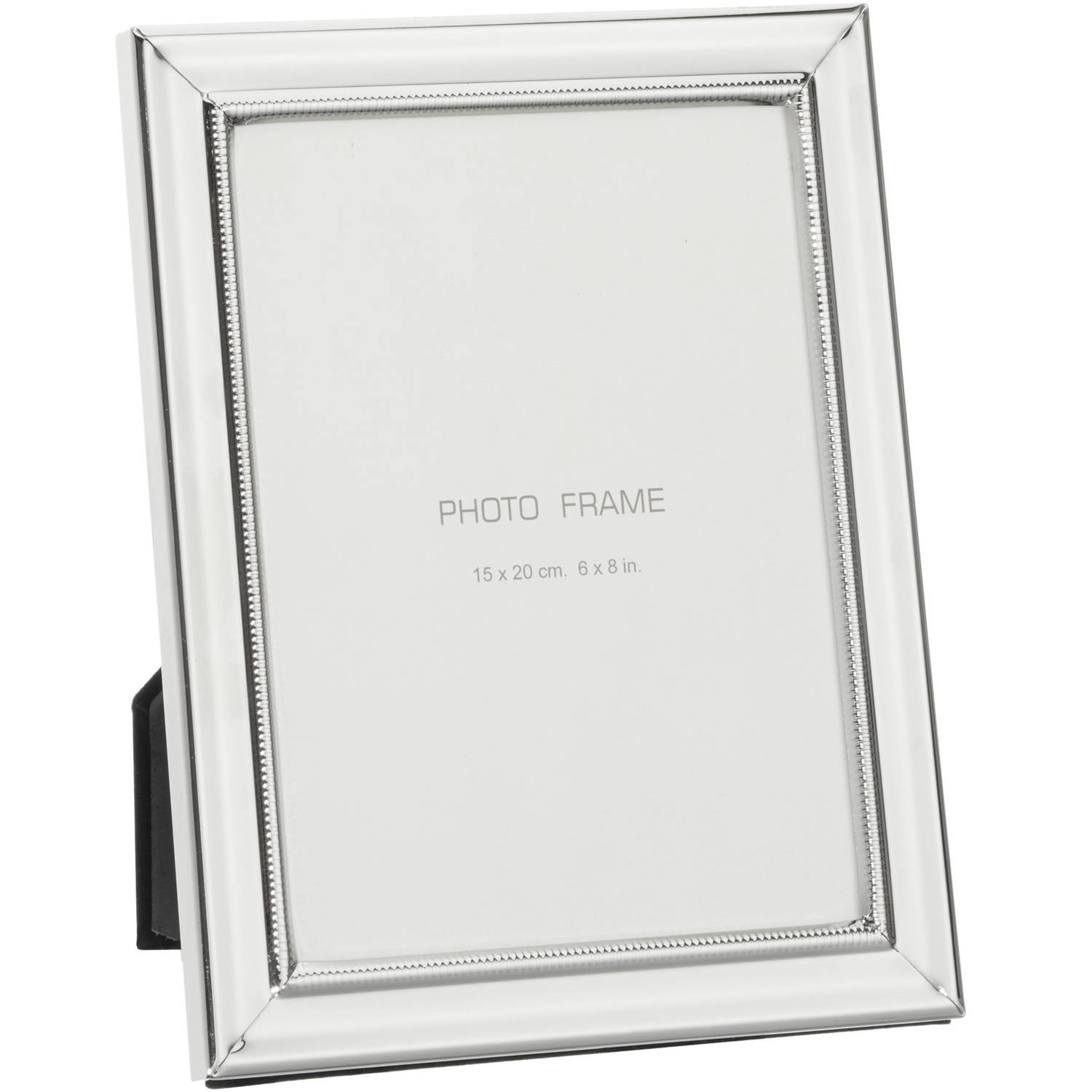 Luxe zilveren fotolijstje / fotoframe 19 x 24 cm - Fotolijsten