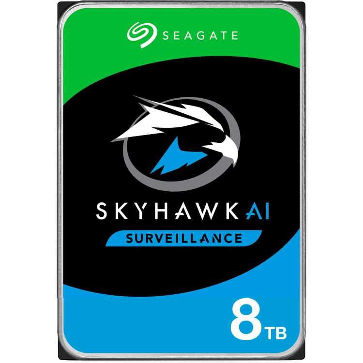 Seagate SkyHawk AI, 8 TB harde schijf ST8000VE001, SATA/600