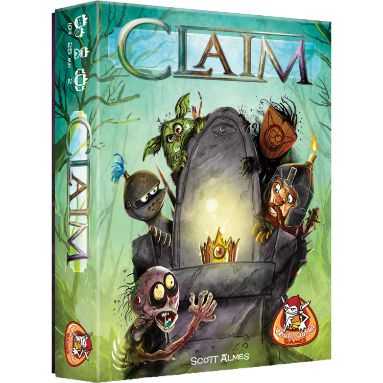 White Goblin Games Claim kaartspel Nederlands, 2 spelers, 25 minuten, Vanaf 10 jaar