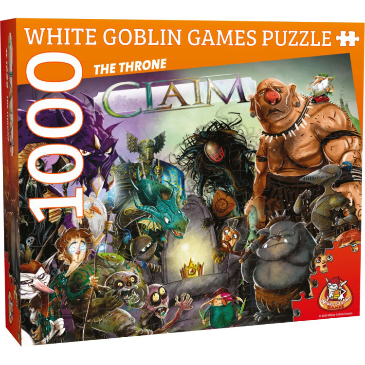 White Goblin Games Claim Puzzle: The Throne puzzel 1000 stukjes